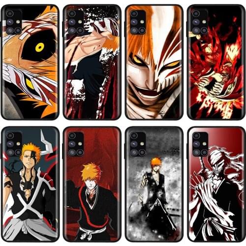 Comic Bleach Ichigo Hollow For Samsung Note 20 10 8 9 M02 M31 S M60S M40 M30 M21 M20 M10S F62 M01 Ultra Pro Plus Phone Case