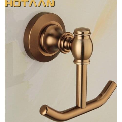 Robe Hook,Clothes Hook,Aluminium Construction with antique brassl finish,Bathroom hook Bathroom Accessories,YT-10802