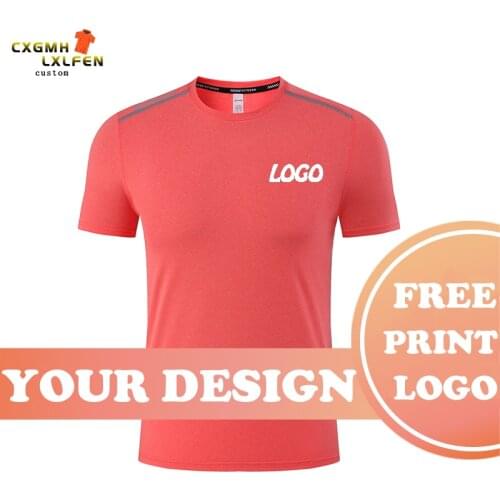 Summer T-shirt 6-color high-end custom logo, casual fashion and comfortable round neck shirt printing brand text