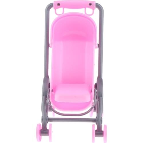 Mini Baby Doll Trolley Doll Travel Set Baby Girl Play House Toy Stroller Toy