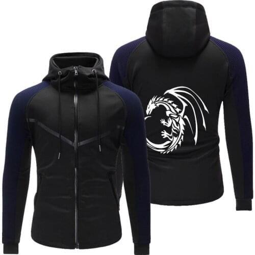 Mens new racing suit oversize clothing customized logo diy breathable coat windproof casual slim clothing Dropshipping