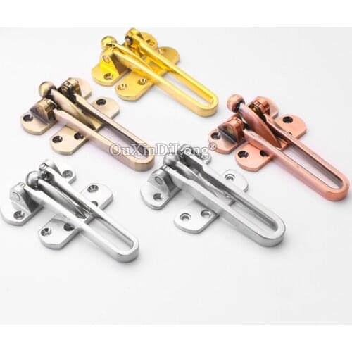 Brand New Zinc Alloy Home Guard Safety Door Lock Hasp Anti-theft Clasp Door Latch for Home Hotel Security Protection