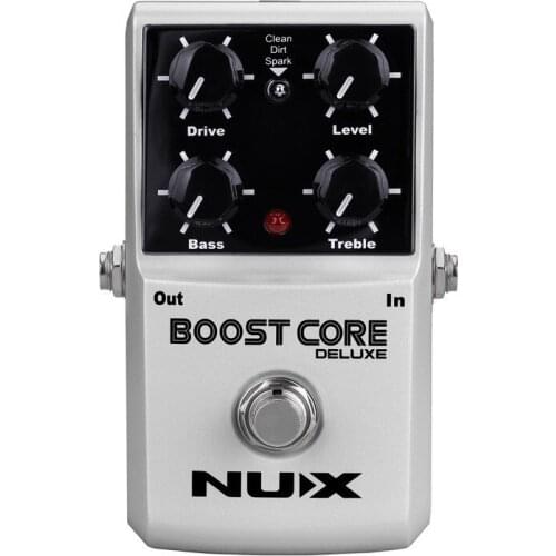 NUX Boost Core Deluxe Guitar Effects Pedal Dynamic Balanced Musical Instruments True Bypass Effects Guitar Pedal Accessories