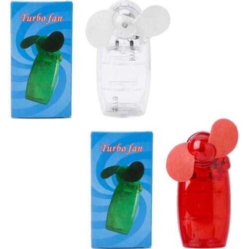 Portable Mini Pocket Fan Cool Air Hand Held Battery Travel Holiday Blower Cooler