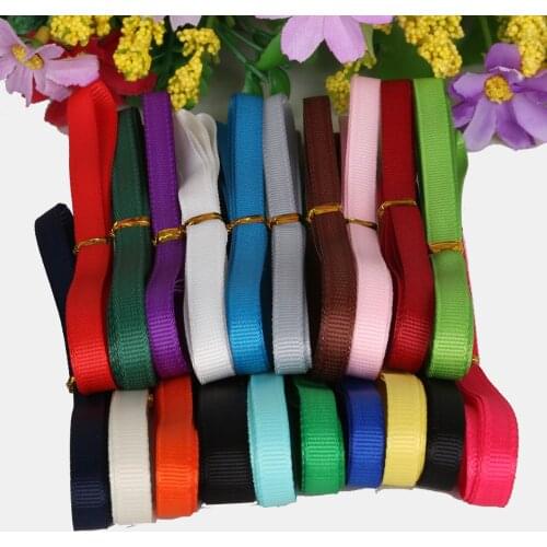 Mix Color Random Grosgrain Ribbon 7-38MM Gift Packing for Wedding Party Decoration DIY Handmade Crafts Garment Materials 15Yards