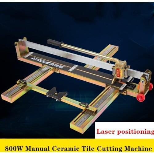 800W Manual Ceramic Tile Cutting Machine Ceramic Tile Push Cutter and Ground Tile Cutting Machine