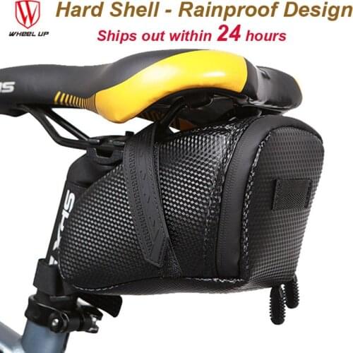 Bicycle Bag Bike Saddle Bag Men Woman Seat Rear Leather Waterproof Rainproof Pannier Seatpost Cycling MTB Bike Accessories
