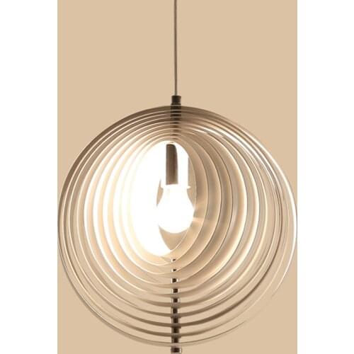 Vertigo Pendant Lamp Bar Kitchen Bedroom Restaurant Lighting suspension vertigo Art Decor Rotatable Lampshade moon light fixture