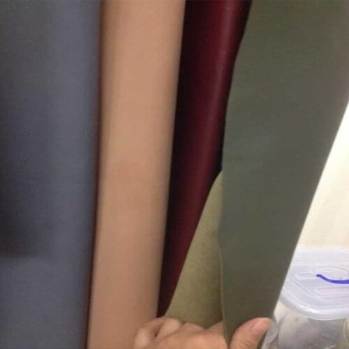 Vintage Genuine Cow Leather Green Matte Solid Real Cowhide Natural Skin Lot Leather Fabric for Shoe Handbag