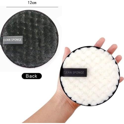10PCS Microfiber Cloth Pad Reusable Makeup Remover Towel Makeup Lazy Makeup Remover Puff Face Makeup Remover