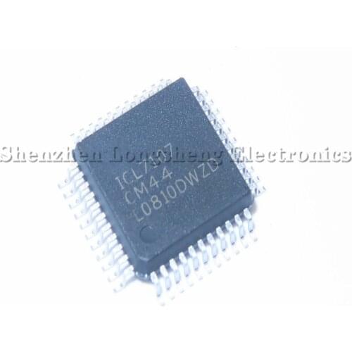 5PCS/LOT ICL7107 ICL7107CM44 QFP-44 SMD 3.5 bit analog-to-digital converter LCD driver New In Stock