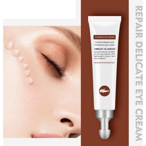 Crocodile Anti-Aging Eye Cream Remove Dark Circles Puffiness Lighten fine lines Whitening Moisturizing Non-Irritating Eye Cream