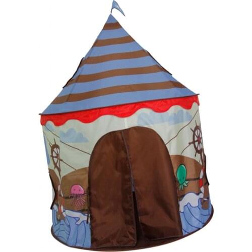 Up Kids Tent, Boys and Girls Castle Playhouse, for Children Indoor and Outdoor Activities, 100 x 130 cm