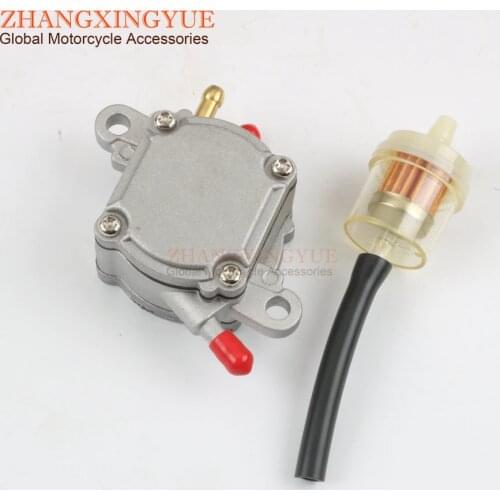 Vacuum Fuel Pump Vallve Petcock Switch Outlet for GY6 50 - 150cc Scooter Moped ATV CF150cc CF250