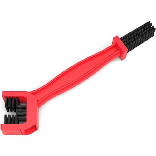 Motorcycle Mountain Bike Bicycle Scooter Double-end Chain Cleaning Brush Cycle Chain Brush Motorbike Chain Clean Tool