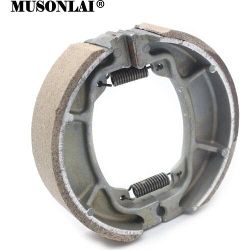 Motorcycle Rear Brake Pads Disks Shoes For HONDA VT600 NV400 Steed 600 400 Shadow CA250 CA 250