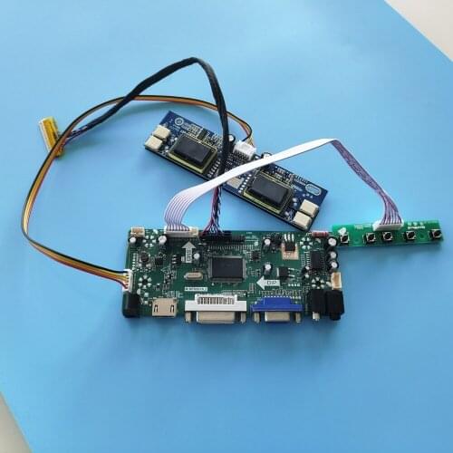 Kit for M215HW01 V9 Controller board Screen Panel LVDS 4 lamps 21.5" 30pin VGA DVI M.NT68676 DIY HDMI Driver 1920X1080