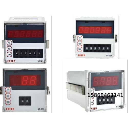Genuine Yangming FOTEK Multifunction Electronic Counter SC-321-341-342-361-362 Meter/Counter