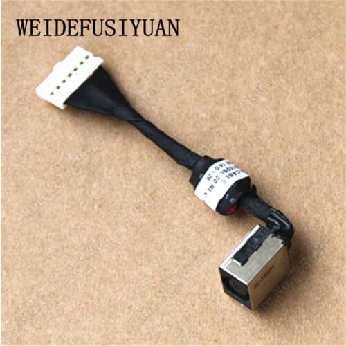 50-100PCS DC Jack Power Socket Charge Port Connector for DELL Alienware 13 Alienware13 DC in Cable P/N:DC 30100SU00 REV:1.0(A00)