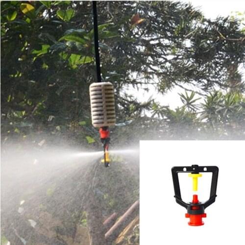 Greenhouse Gardening Refraction Nozzle Atomization Lawn Sprinkler Irrigation Equipment Automatic Watering Micro-sprinkler