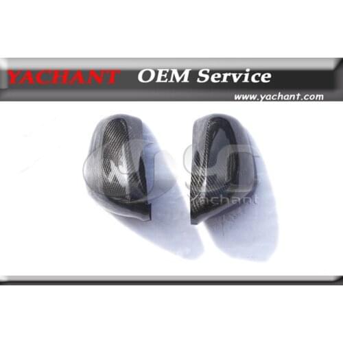 Dry Carbon Fiber Mirror Cover Fit For 2009-2013 Maserati GranTurismo