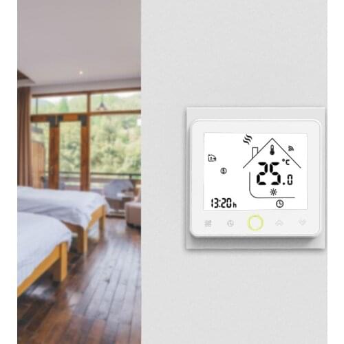 WiFi Smart Thermostat Temperature Controller for Water/Electric floor Heating Water/Gas Boiler Works with Alexa Google Home