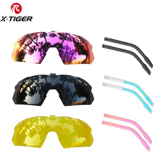 X-TIGER EXS Cycling Glasses Replacement Lens Accessories Lens Myopia Frame Photochromic Lens Bicycle Sunglasses Feets