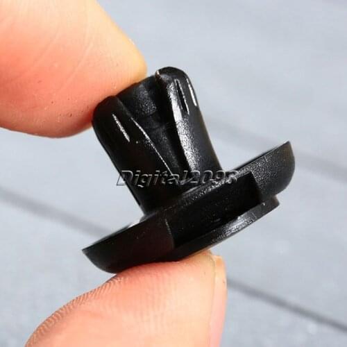 Yetaha 50Pcs Car Clips Auto Vehicle Front Fender Push Type Bumper Retainer Plastic Rivet Fastener For Honda 8mm Hole Car Styling