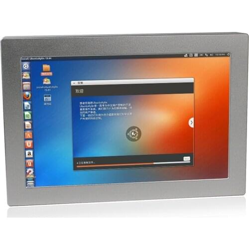 12.1" fanless industrial pc aluminum full sealed ip68 waterproof all in one computer Intel Core i3-6100U CPU 2*RS232 2*USB 2LAN