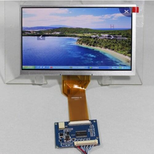 7inch tft AT070TN92 800x480 LVDS TTL Tcon board 7inch lcd panel with LVDS interface