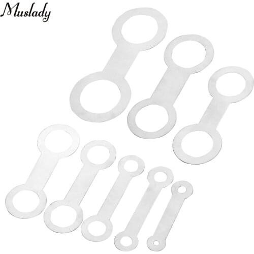 8Pcs Woodwind Saxophone Sound Hole Pad Leveling Tool Maintenance Replacement Accessories for Wind Instruments