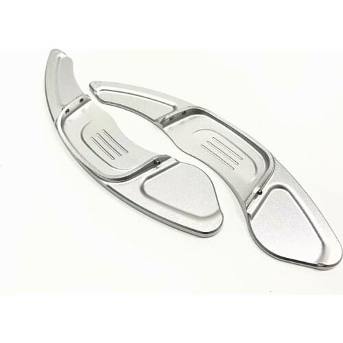 2PCS Aluminum Car Steering Wheel Shift Paddle Extension Shifter For VW Golf 7 2015- Scirocco Sagitar Gli R-line Gts Polo Gti