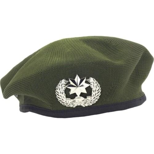 Hot Breathable Metal Badge Star Mesh Beret Sailor Dance Military Hat Performance Walking Travelling Navy Caps for Men Women VL