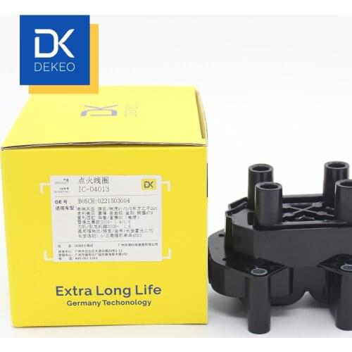 DEKEO For BAW Luba Buick Regal Excelle HRV Wagon Sail SRV AURORA Challenger SUV Suzuki Big Dipper Ignition Coils 0221503004