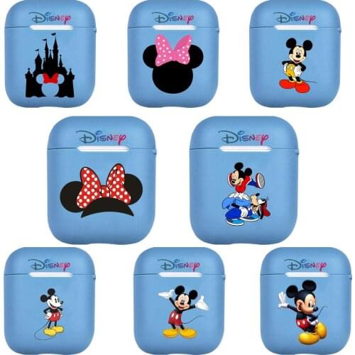Disney mickeyPattern Case for Airpods Pro 1/2 Cover Protective Earphone Cases Headphones Funda Protective For Airpods Coque