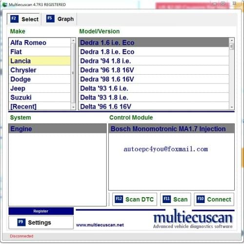 2021 MultiEcuScan v4.7r3 FULL registered