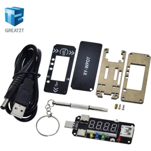 GREATZT USB Charging Trigger Charger Voltmeter Ammeter 5V/9V/12V/15V/20V/PPS PD2.0 PD3.0 Type-C USB Decoy Device for PD Charger