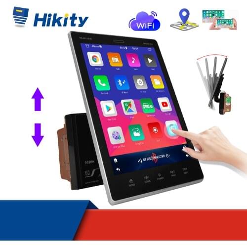 Hikity 9.5 Inch 2 Din RDS Android Car Stereo Receiver GPS MP5 Multimedia Player For VW Nissan Hyundai Toyota Skoda Ford Lada