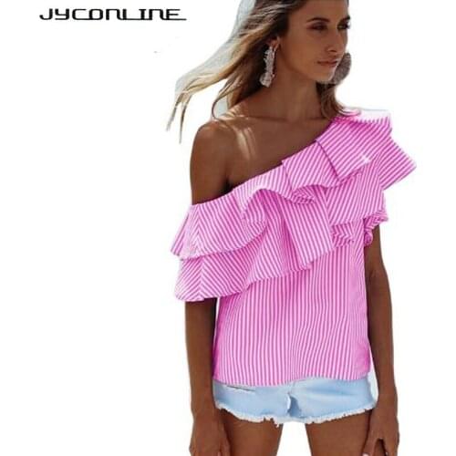 Блузки с цветами Jyconline China At AliExpress