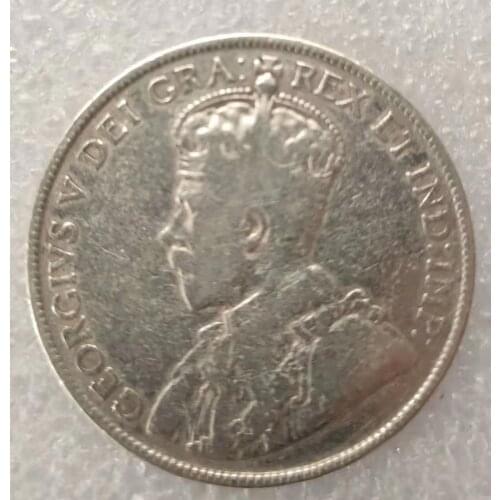 Canada 50 Cents Old 100% Real Silver Original Coins Collectible Coin