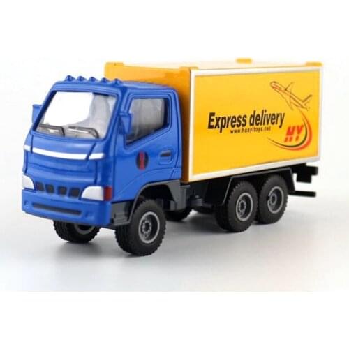 1:60 Scale/Simulation Diecast Model Toy Car/Engineering Cube Van Truck/Delicate Childrens Gift/Educational Collection