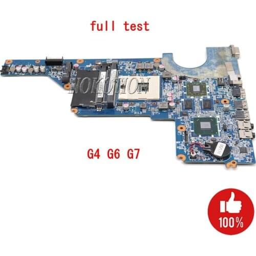 NOKOTION 636375-001 650199-001 DA0R13MB6E0 laptop motherboard for HP Pavilion G4 G6 G7 HM65 DDR3 HD 6470 1GB DDR3 Mainboard