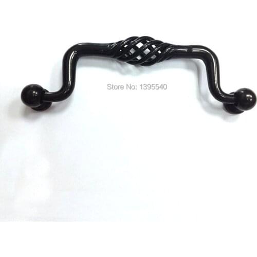 New 96mm Rural Antique Bridcage Cabinet Kitchen Handle Vintage Cabinet Drawer Knob Furniture Hardware Closet Knob Shoe Box Pulls