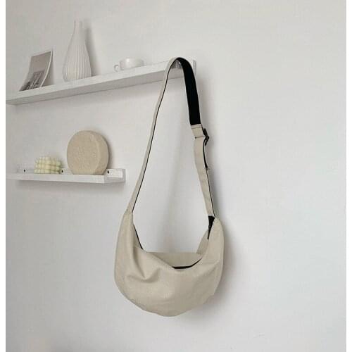 2021 new creative ladies canvas bag, female dumplings, fashion trend hot style one-shoulder messenger bag handbags purses