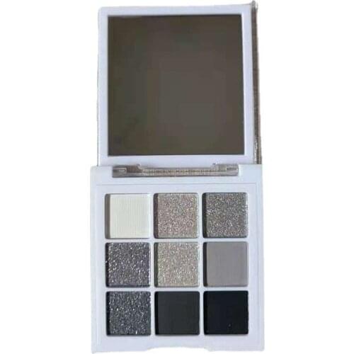 5 Piece Smoky Makeup Pallete Private Label Eyeshadow Palette Wholesale Matte Gray Black Shimmer Eye Shadow Custom Logo