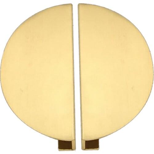1 Set 140Mm Semicircle Solid Brass Cabinet Knobs and Handles Drawer Furnitures Cupboard Wardrobe Knobs Book Cabinet Door Pull