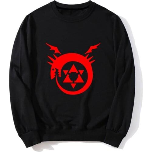 6 Colors Pullover Hoodies Printing Ouroboros Outwear Elastic Hem Jumper Tops Leisure Luminous Coat Jacket Homunculus