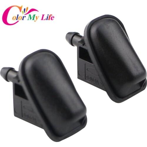 2Pcs/Set Fan Shaped Water Spray for Ford Focus 2 MK2 Focus 3 MK3 ST RS Hatchback Sedan Head Refires Wiper Spray Jet Washer