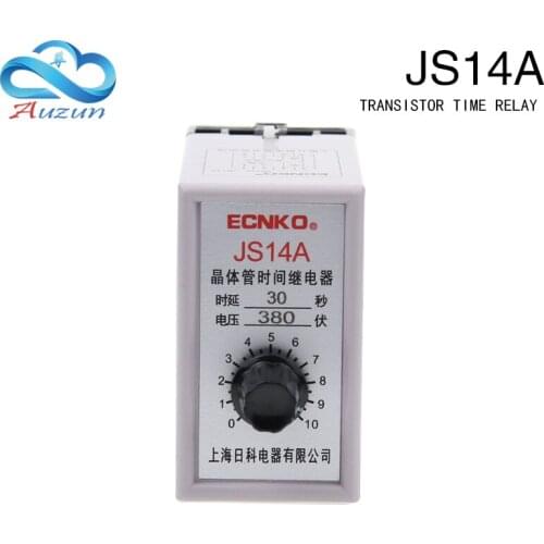 JS14A transistor type time relay 36V 110V 220V 380V