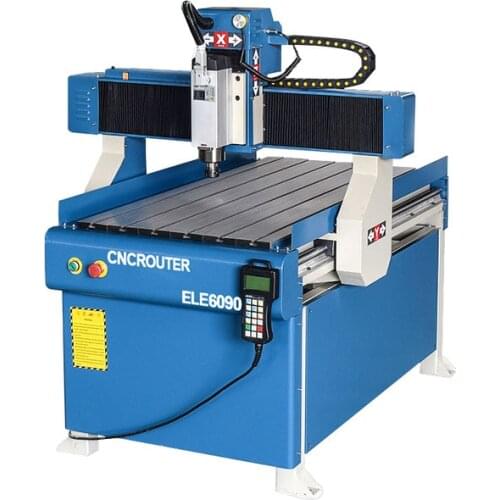 Blue elephant 6090 stock machine 3d model artcam design cnc router